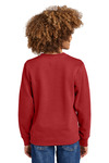District DT6104Y Youth V.I.T. ™ Fleece Crew Back Thumbnail