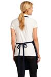 port authority a703 easy care full-length apron with stain release Back Thumbnail