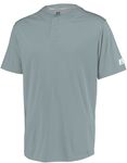 Russell Athletic 3R7X2B Youth Performance Two-Button Solid Jersey Front Thumbnail