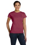 LAT 3516 Ladies Fine Jersey Tee Front Thumbnail