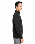 Harriton M421 Unisex Pilbloc™ Quarter-Zip Sweater Side Thumbnail