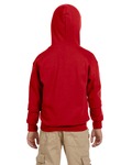 Gildan G186B Youth Heavy Blend ™ Full-Zip Hooded Sweatshirt Back Thumbnail