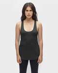 los angeles apparel tr3008 usa-made women's triblend racerback tank top Front Thumbnail