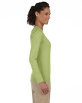 gildan g644l ladies' softstyle®  4.5 oz. long-sleeve t-shirt Side Thumbnail