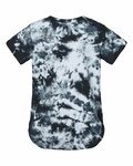 dyenomite 340cr infant crystal tie-dyed onesie Back Thumbnail