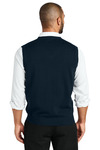 Port Authority SW2860 Easy Care Sweater Vest Back Thumbnail
