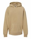independent trading co. prm1500y youth midweight pigment-dyed hooded sweatshirt Front Thumbnail