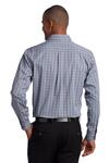 Port Authority TLS642 Tall Tattersall Easy Care Shirt Back Thumbnail