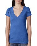 Next Level 6740 Ladies' Triblend Deep V Side Thumbnail