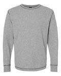 j america ja8238 men's vintage long-sleeve thermal t-shirt Front Thumbnail