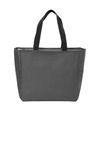 port authority bg410 essential zip tote Front Thumbnail