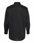 Van Heusen 13V5052 Broadcloth Point Collar Solid Shirt Back Thumbnail