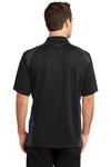 cornerstone cs416 select snag-proof two way colorblock pocket polo Back Thumbnail