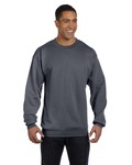 Champion S600 Adult Powerblend® Crewneck Sweatshirt Front Thumbnail