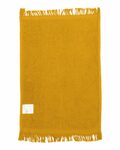 q-tees t100 fringed fingertip towel Back Thumbnail