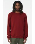 Bella + Canvas 3901 Unisex Sponge Fleece Crewneck Sweatshirt Front Thumbnail