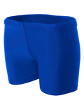 a4 nw5313 ladies' 4" inseam compression shorts Front Thumbnail