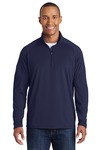 sport-tek st850 sport-wick ® stretch 1/4-zip pullover Front Thumbnail