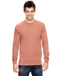 comfort colors c4410 adult heavyweight rs long-sleeve pocket t-shirt Back Thumbnail