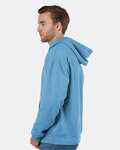 champion cd450 unisex garment dyed hooded sweatshirt Side Thumbnail