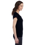 Gildan G64VL Softstyle ® Women's Fit V-Neck T-Shirt Side Thumbnail
