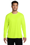 port & company pc380ls long sleeve performance tee Front Thumbnail