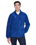 Harriton M990 Men's 8 oz. Full-Zip Fleece Front Thumbnail