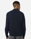 Devon & Jones DG446 Men's New Classic Quarter-Zip Sweater Back Thumbnail