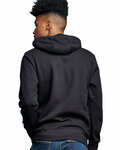 russell athletic 82onsm 80/20 fleece hoodie Back Thumbnail