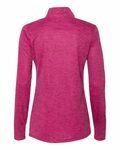 Badger Sport 4173 Tonal Blend Women's 1/4 Zip Back Thumbnail