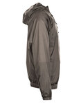 Burnside 9728 Men's Nylon Hooded Coaches Jacket Side Thumbnail