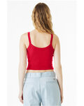 Bella + Canvas 1012BE Ladies' Micro Ribbed Scoop Tank Back Thumbnail