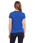 bella + canvas b6005 ladies' jersey short-sleeve v-neck t-shirt Back Thumbnail