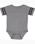 Rabbit Skins 4437 Infant Football Bodysuit Back Thumbnail