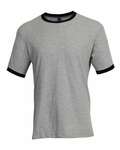 Tultex 246 Unisex Jersey Ringer Tee Front Thumbnail