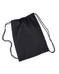 liberty bags 8875 cotton drawstring backpack Front Thumbnail