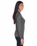 core365 ce401w ladies' kinetic performance quarter-zip Side Thumbnail