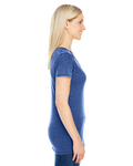 threadfast apparel 208b ladies' vintage dye short-sleeve v-neck t-shirt Side Thumbnail