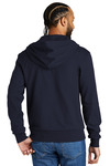 allmade al4002 unisex organic french terry full-zip hoodie Back Thumbnail