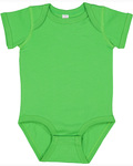 Rabbit Skins 4424 Infant Fine Jersey Bodysuit Back Thumbnail