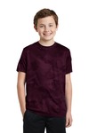 Sport-Tek YST370 Youth CamoHex Tee Front Thumbnail