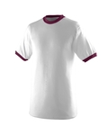 Augusta Sportswear 710 Ringer T-Shirt Front Thumbnail