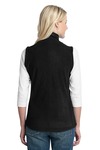 port authority l226 ladies microfleece vest Back Thumbnail