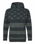 j america 8880ja youth triblend pullover hooded sweatshirt Front Thumbnail