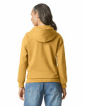 gildan sf500 adult softstyle® fleece pullover hooded sweatshirt Back Thumbnail