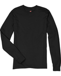 Hanes 5586 Authentic-T ® 100% Cotton Long Sleeve T-Shirt Front Thumbnail