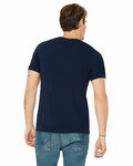 Bella + Canvas 3005 Unisex Jersey Short-Sleeve V-Neck T-Shirt Back Thumbnail