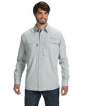 dri duck dd4405 men's 100% polyester long-sleeve fishing shirt Front Thumbnail