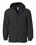 Independent Trading Co. EXP95NB Water-Resistant Hooded Windbreaker Front Thumbnail
