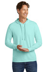 Allmade AL6305 Unisex Mineral Dye Organic Cotton Hoodie Tee Front Thumbnail